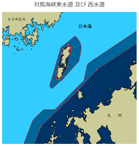 出典・出所：海上保安庁「特定海域」