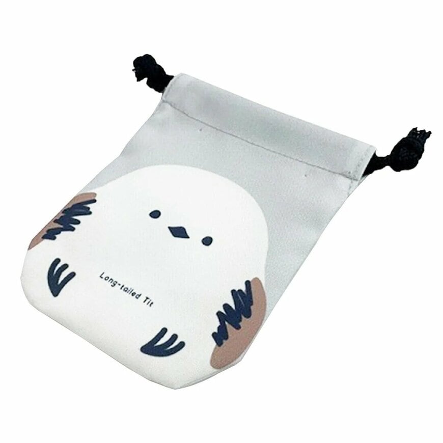 出所：ワッツオンラインショップ【公式】　プチ巾着 シマエナガ柄 327208