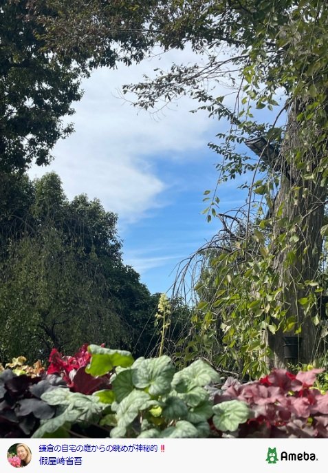 出所：假屋崎省吾のAmebaブログ 参照日：2025年10月9日