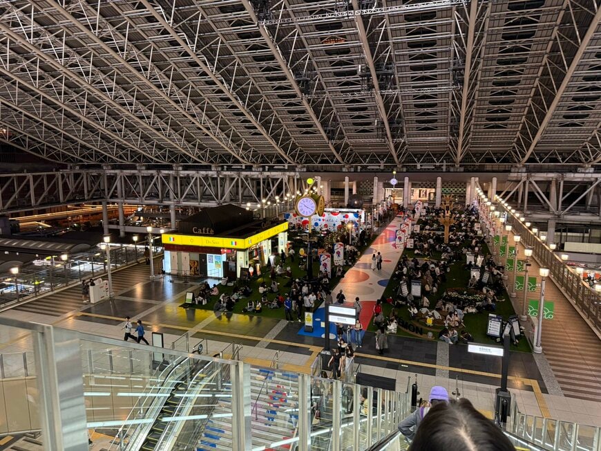 大阪ステーションシティ5階の時空の広場