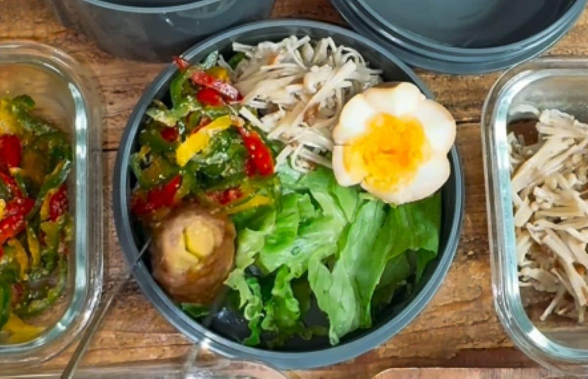 注目の飯テロ！長ネギのすき焼き巻き弁当