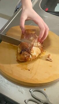 同棲中の彼のために作ったボリューム満点【ハムチーズの照り焼きチキン弁当】が美味しそう！