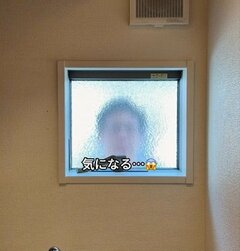【100均DIY】トイレの〈丸見え窓〉をダイソーのアイテムで完全ガード　おしゃれ内窓で解決「真似したい」