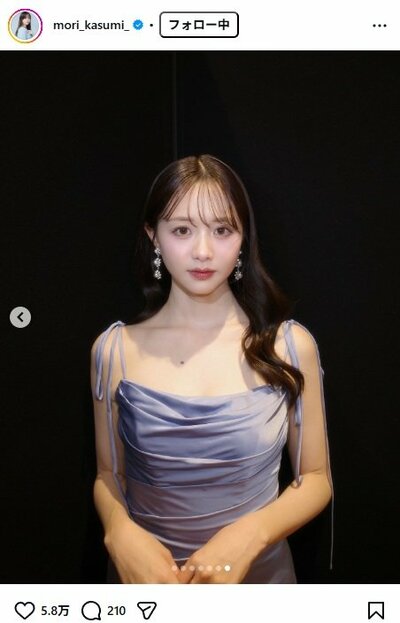 森香澄のInstagram投稿