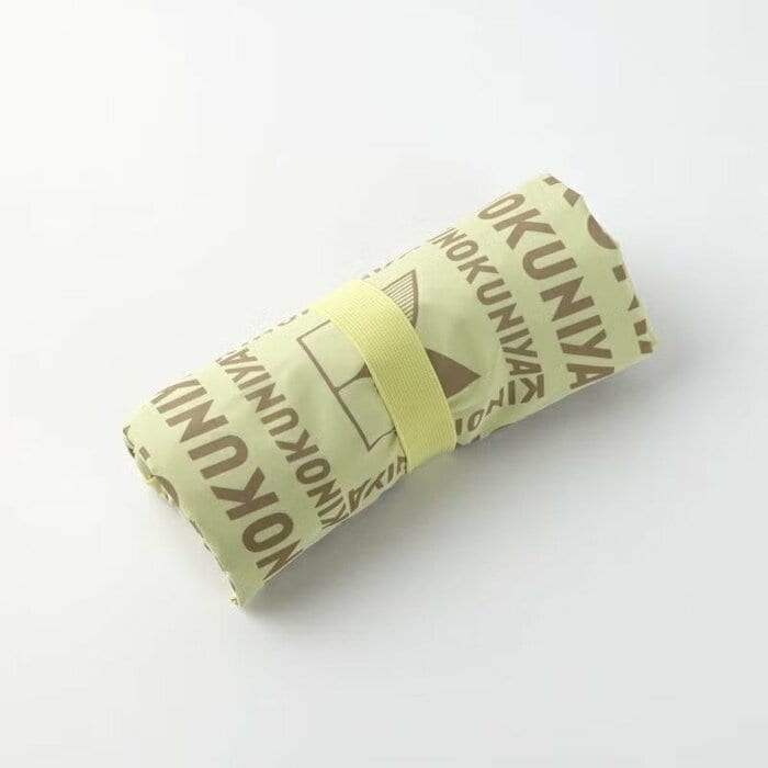 付属のゴムバンドでくるっと手軽にコンパクトにまとめられます