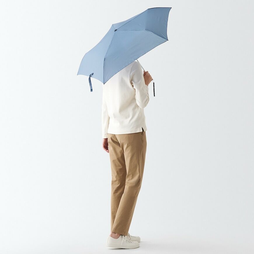 出所：無印良品ネットストア 軽量　晴雨兼用　折りたたみ傘