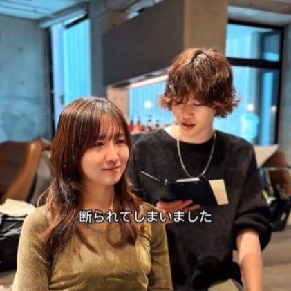 「他の美容院で断られて…」という女性がハイトーンカラーでイメチェン！「めっちゃ可愛いです」と大満足！