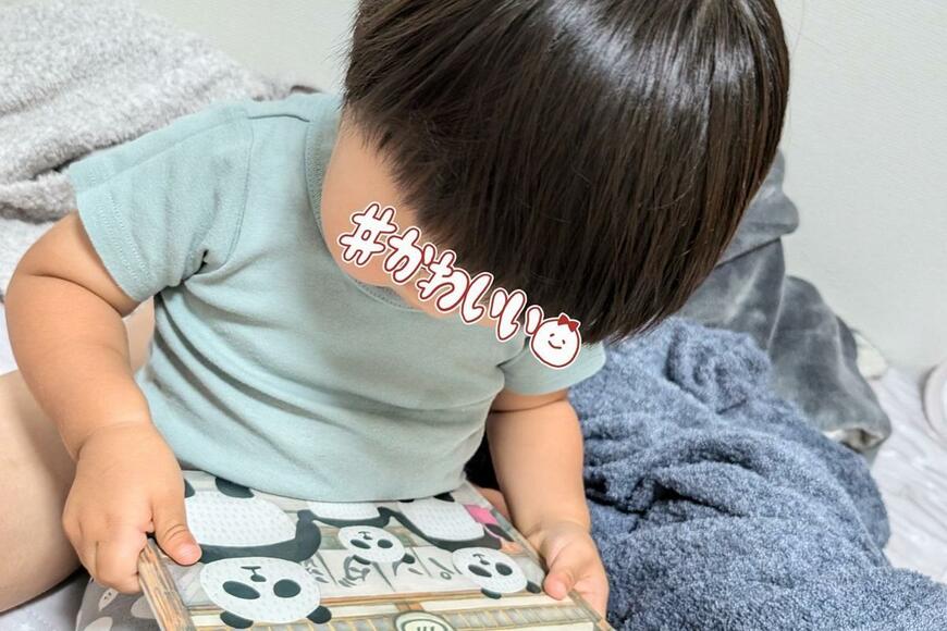 1歳男児が毎晩楽しみにしている「おやすみ前の愛読書」にほっこり