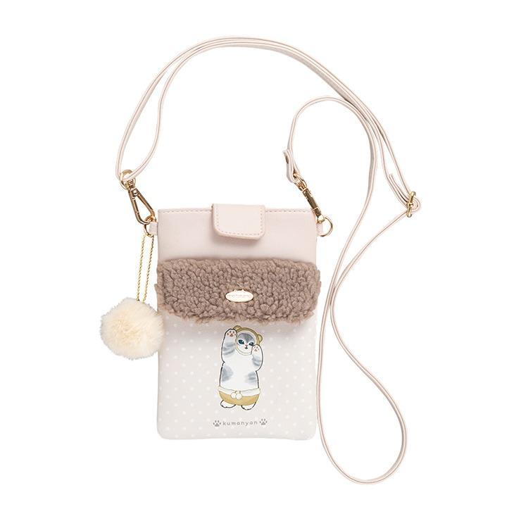 出所：しまむらパーク ショルダーバッグ（mofusand）キャメル 315