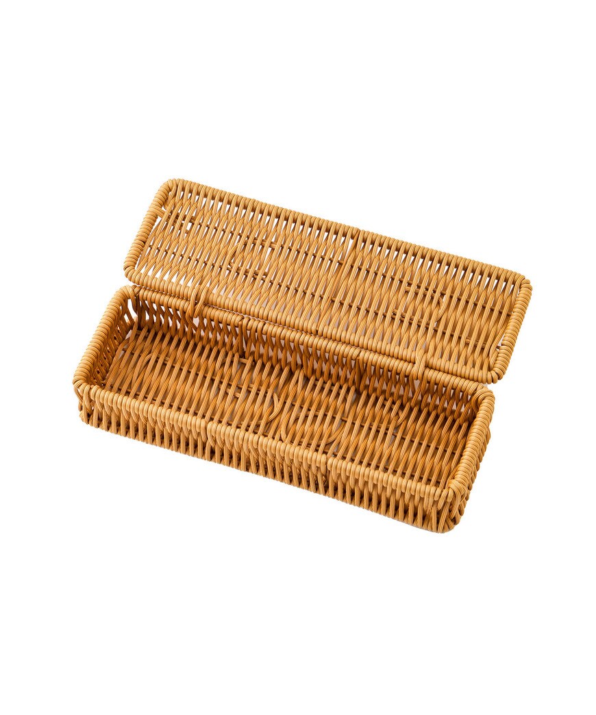 出所：パルグループ公式ファッション通販サイト 3COINS 【Natural Picnic】フタ付きPPラタンカトラリーケース 