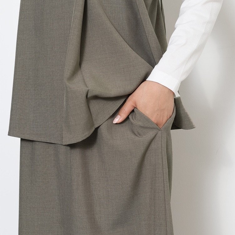 ケユカ公式　レイヤードキャミワンピース