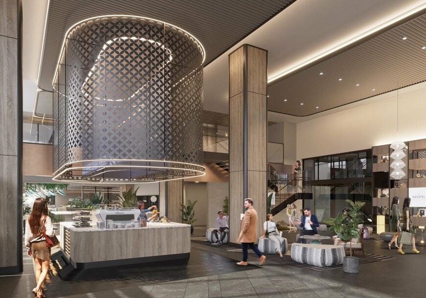 ノボテル奈良のロビー