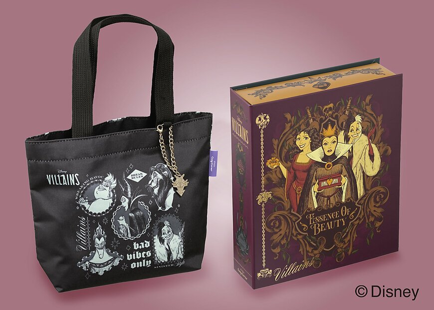 株式会社銀座コージーコーナー　ディズニーヴィランズ　トートバッグ／ブック形BOX