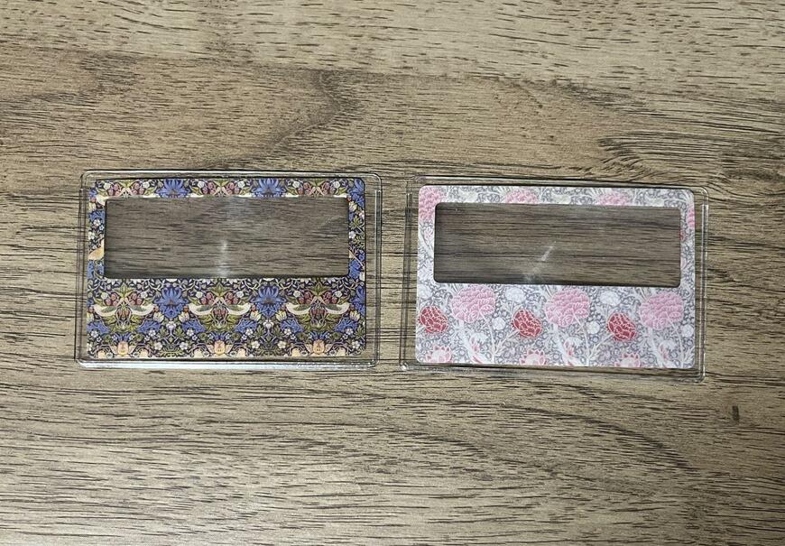 セリア、薄型ルーペ　マスターピースコレクション/ WM_ST＆CR写真