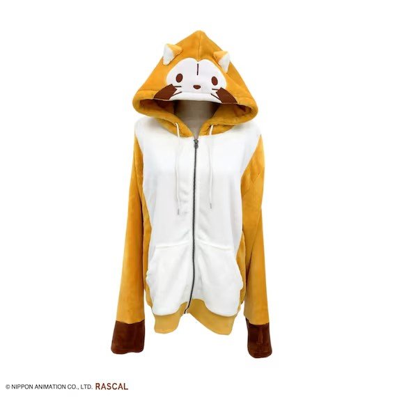 コラボアイテムの主役ともいえる「顔つきパーカー」