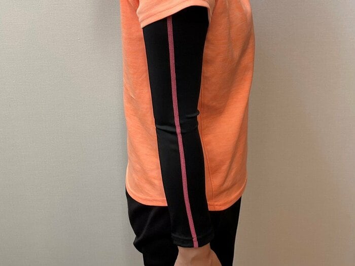 スポーツウェアを着て実際に着用してみました