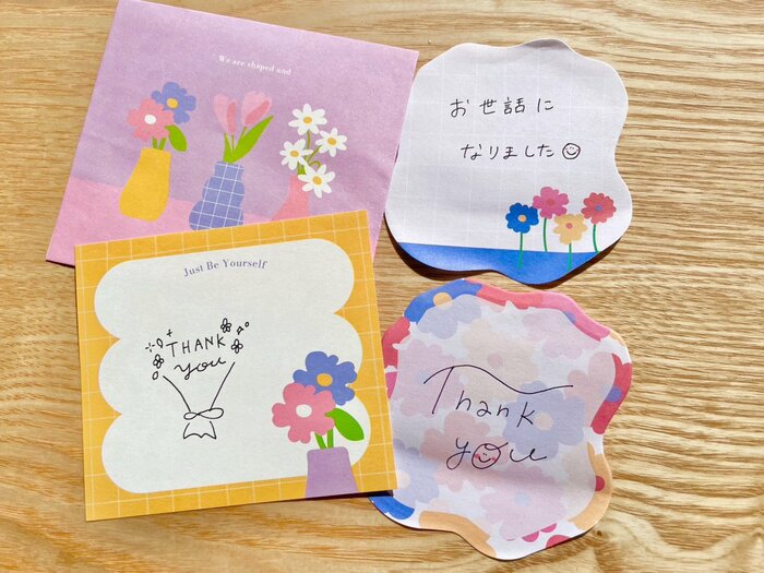 旅立ちの季節にぴったり!花柄デザインなら思いも届く