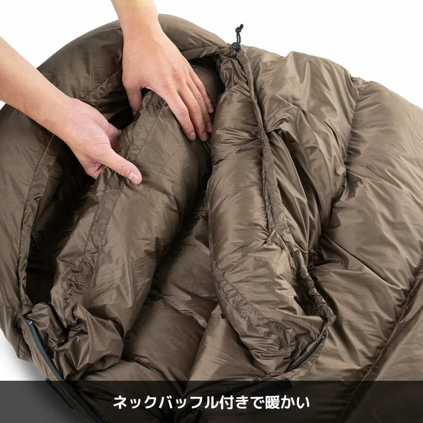 出所：ワークマンオンラインストア 【WEB限定】1200フュージョンダウン+(プラス)シュラフ