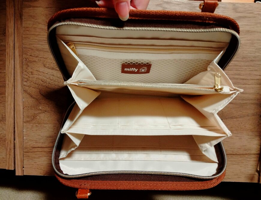 筆者撮影（宝島社、miffy カードがたっぷり入るお財布ポーチBOOK）