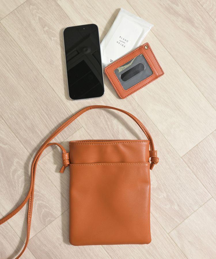 出所：ハニーズ公式通販 ポーチ付ミニショルダー