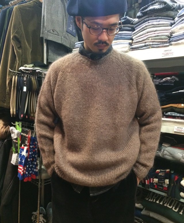 SEPTIS ORIGINAL×JOHN TULLOCH - MOHAIR CREWNECK SWEATER ¥24,840（税込）