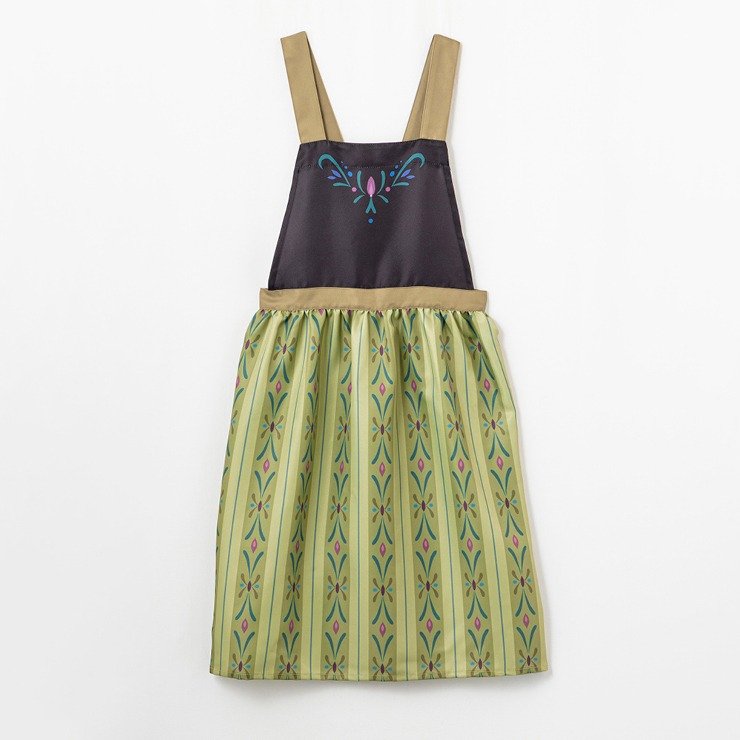 出所：しまむら公式　エプロン（ディズニー）／アナと雪の女王