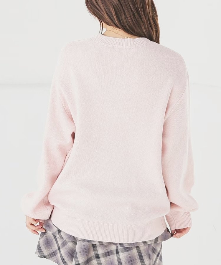 出所：ハニーズ公式　アニマル柄ニット