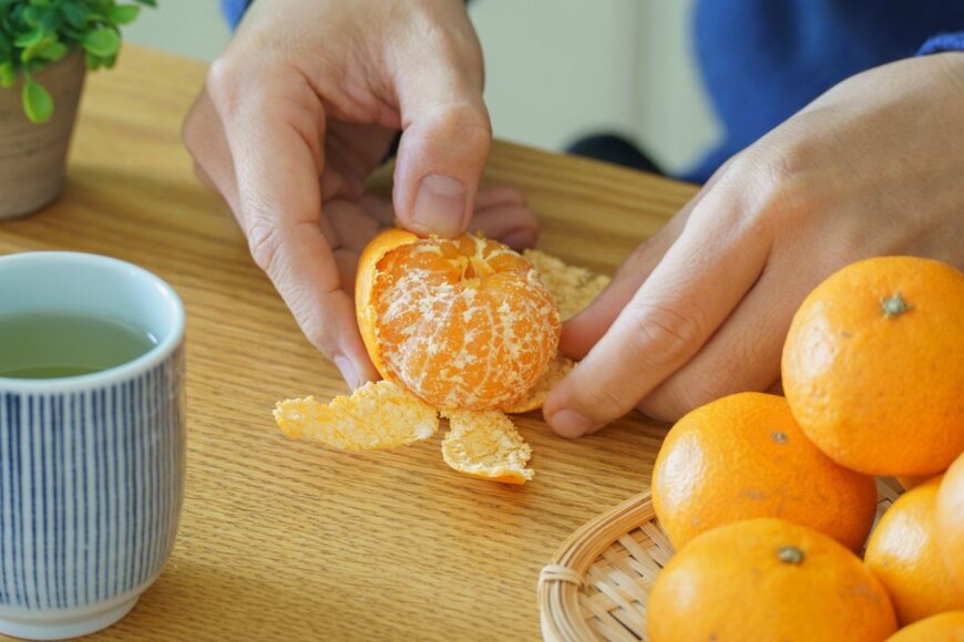 みかんをパカッと開いて食べる「有田むき」を解説！手を汚さずに美味しく食べよう