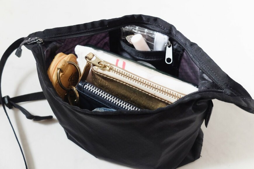 筆者撮影（モンベルU.L.MONO ポーチS ）