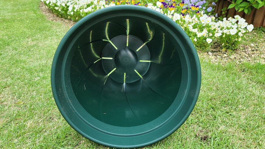 大和プラスチック根張り鉢、筆者撮影写真