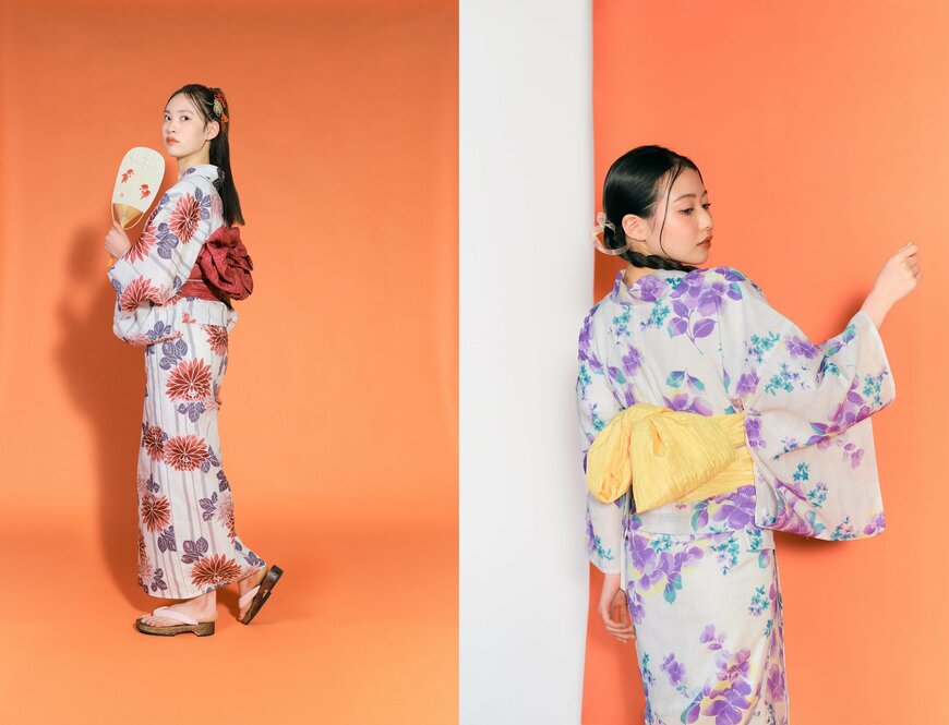 イオン公式　レディス オリジナルゆかた 2点セット　画像