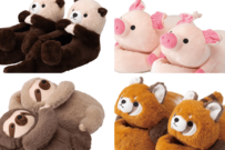 ぎゅっと抱きしめてくれる！「DCMガブッとハグスリッパ」新作にぬくぬくと癒やされちゃう