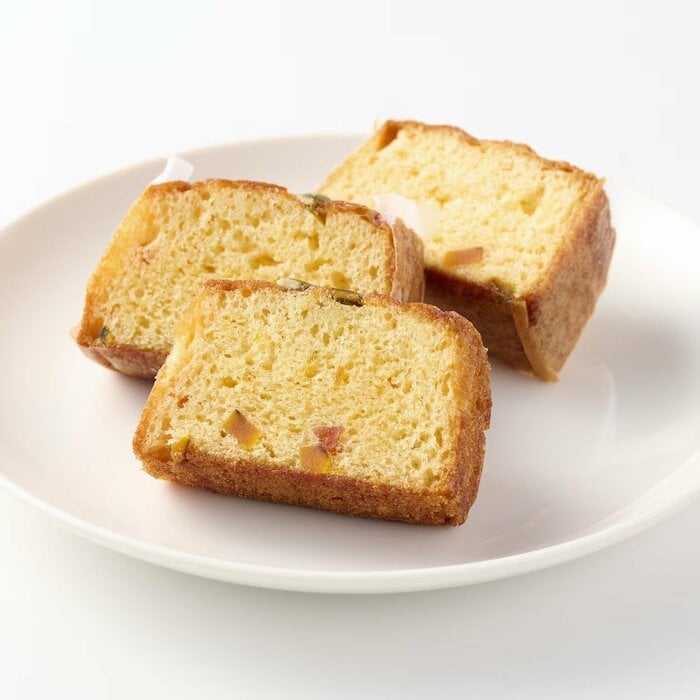 鮮やかな黄色が食欲をそそる「かぼちゃのパウンドケーキ」