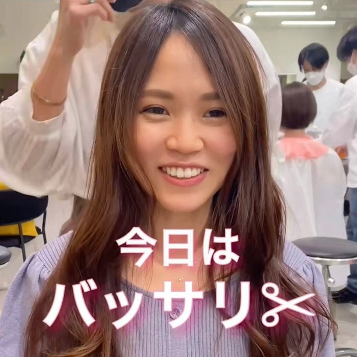 バッサリカット希望のロングヘア女性が…→上品で可愛い〈ショートボブ〉にスタイルチェンジ！「すごーい！」と笑顔あふれる