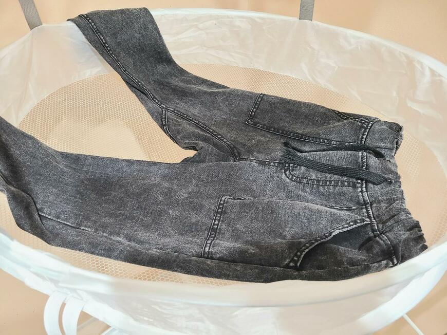 アジャスター付き衣類干しネット