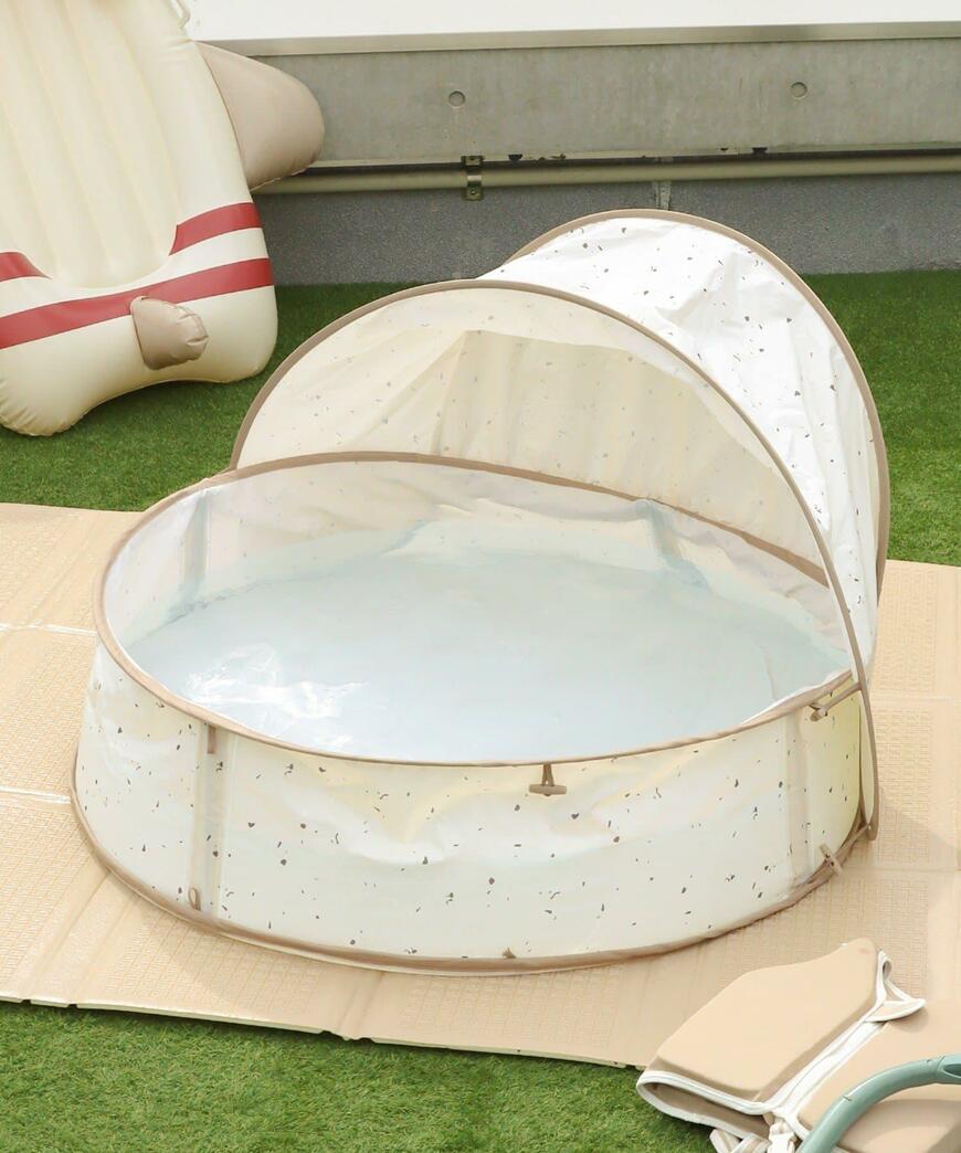 3COINS、《空気入れ不要！》POPUPサンシェード付きプール商品画像