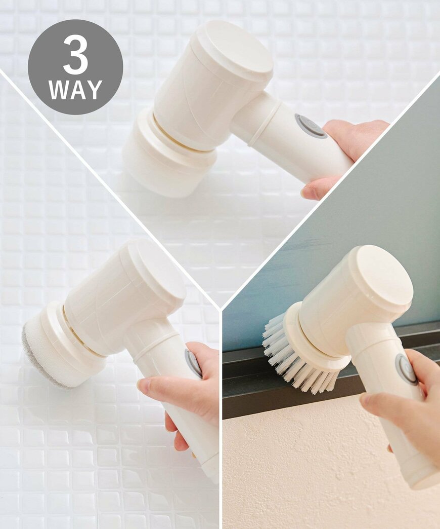 パルグループ公式ファッション通販サイト 3WAY電池式掃除ブラシ(3WAY)