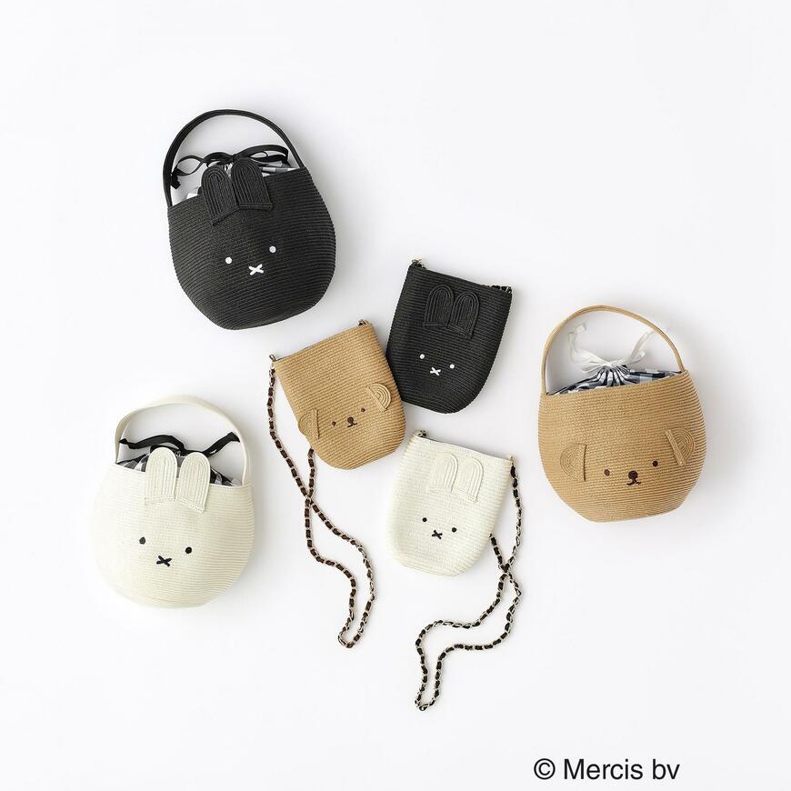 【Dick Bruna × OPAQUE．CLIPコラボ】miffy ペーパーポットバッグ