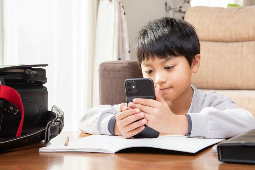 子どものスマホ依存