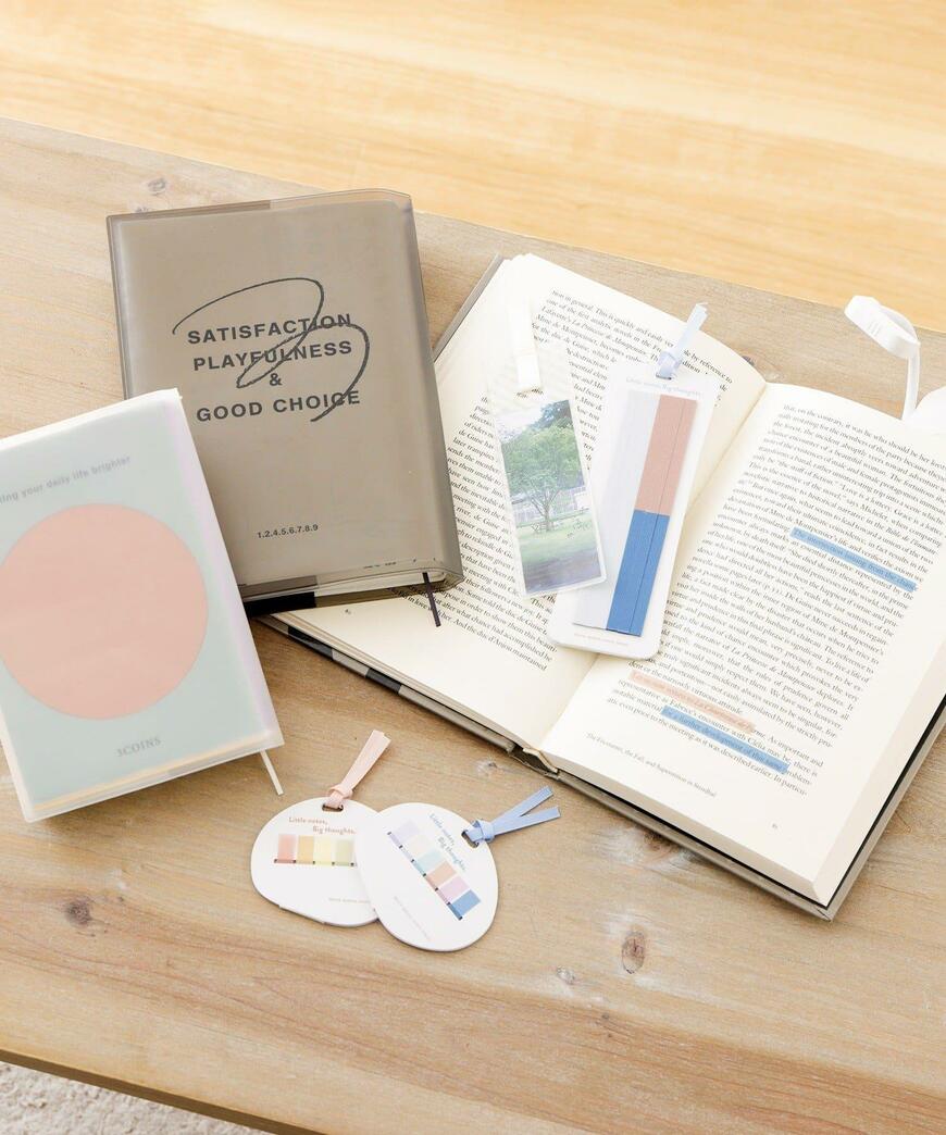 3COINS、 《文庫本サイズ》表紙が見えるブックカバー：S商品画像