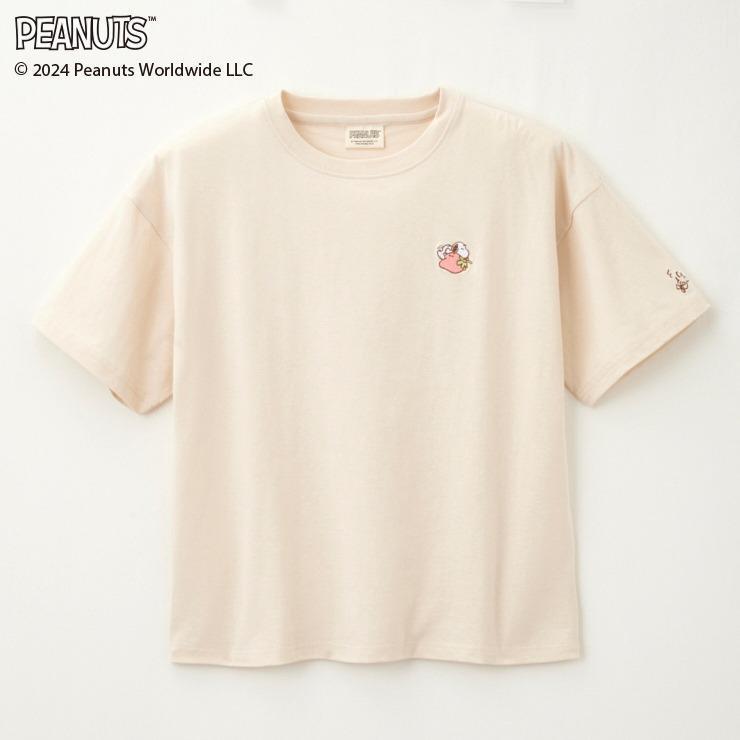 しまむら、レディース Tシャツ(PEANUTS) 画像