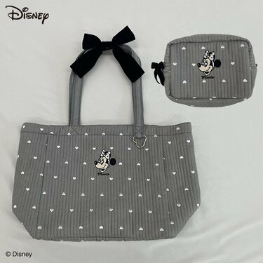 ディズニーとしまむらの新作コラボ！「ミニーマウス」の【トートバッグ