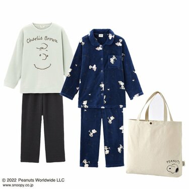 シャンブルの【トート付のスヌーピーパジャマ福袋】可愛すぎる4 シャンブルの【トート付のスヌーピーパジャマ福袋】可愛すぎる4