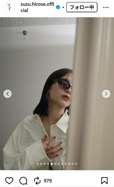 広瀬すずのInstagram投稿