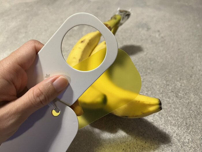 同じようにバナナも試してみました