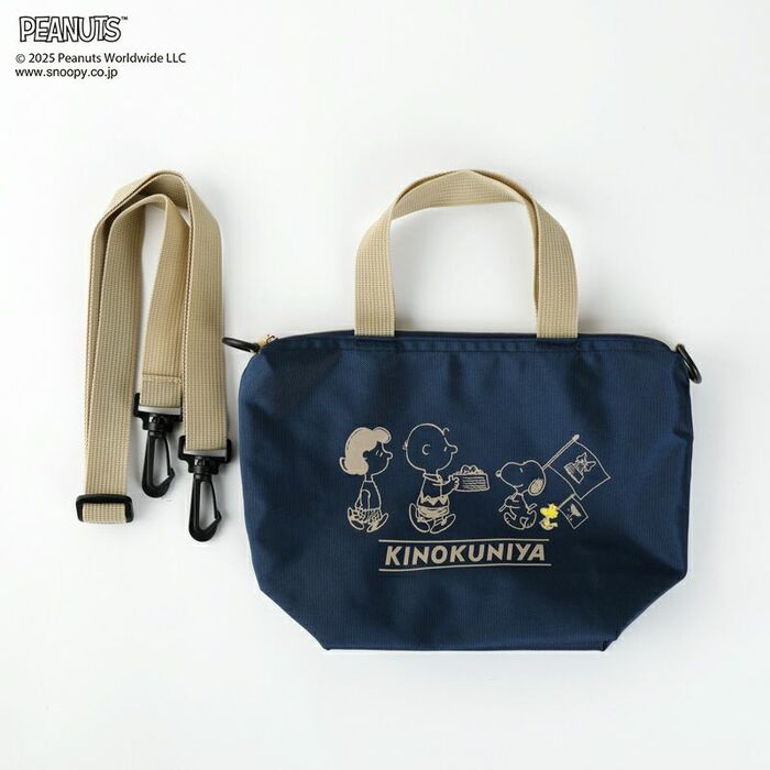 PEANUTS×紀ノ国屋コラボショルダー付きミニバッグ