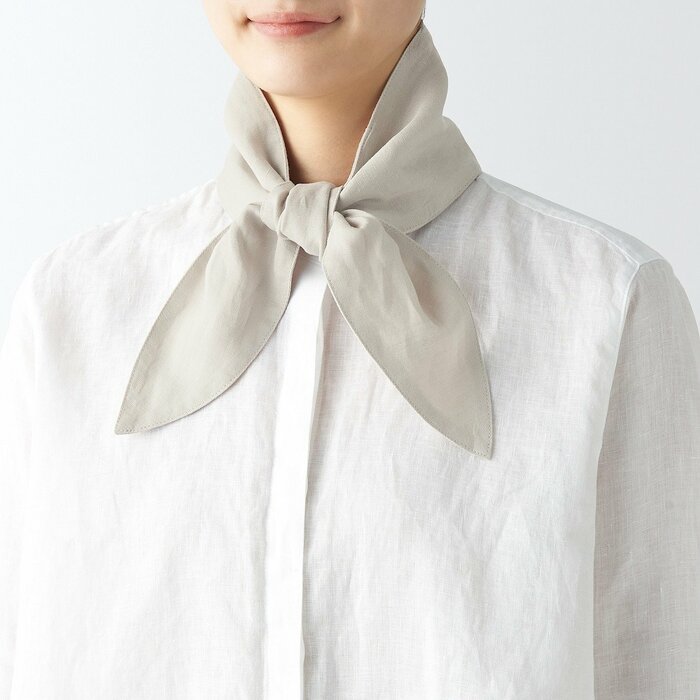 ポケット付きスカーフ着用例画像