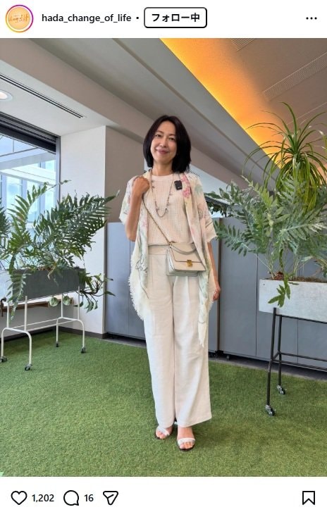 出所：羽田美智子のChange of Life〜更年期の井戸端会〜Instagram（＠hada_change_of_life） 参照日：2026年5月28日