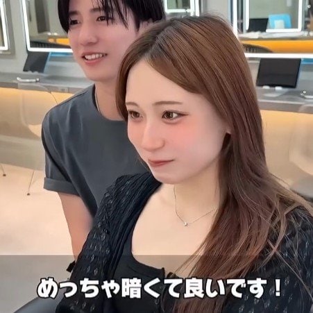 【大変身】ラベンダーカラーでイエベ女性の肌に馴染む透明感溢れるスタイルに大胆イメチェン！