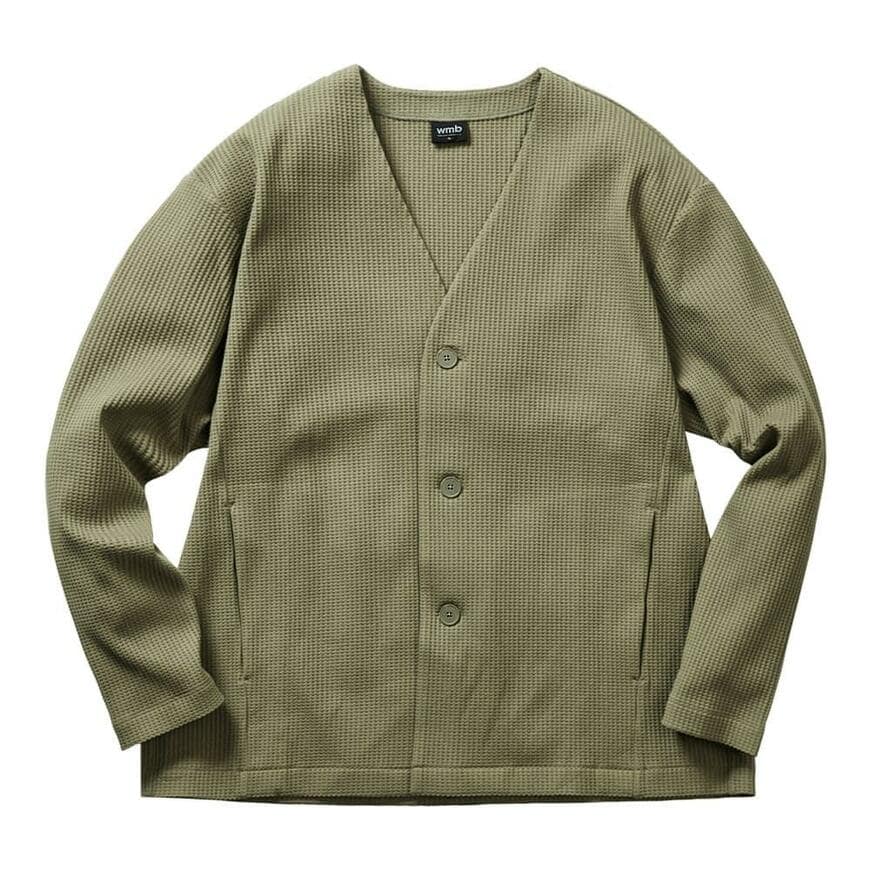 出所：ワークマン公式オンラインストア ふんわりワッフルカーディガン